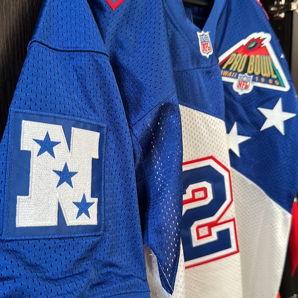 Reggie White NFC Mitchell & Ness 1995 NFL Pro Bowl Authentic Jersey - White/Blue - Picture 3 of 8